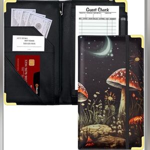 Mushroom Moon Server Book - Black with Red Accents